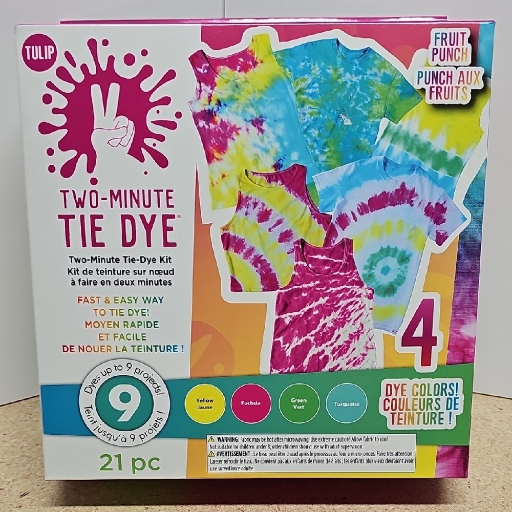 Tulip Two-Minute Tie Dye Kit - Fruit Punch